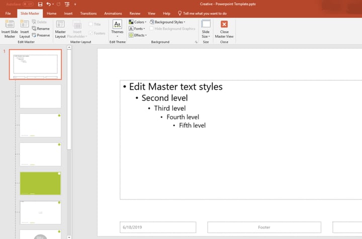 Powerpoint Logo Auf Jeder Folie